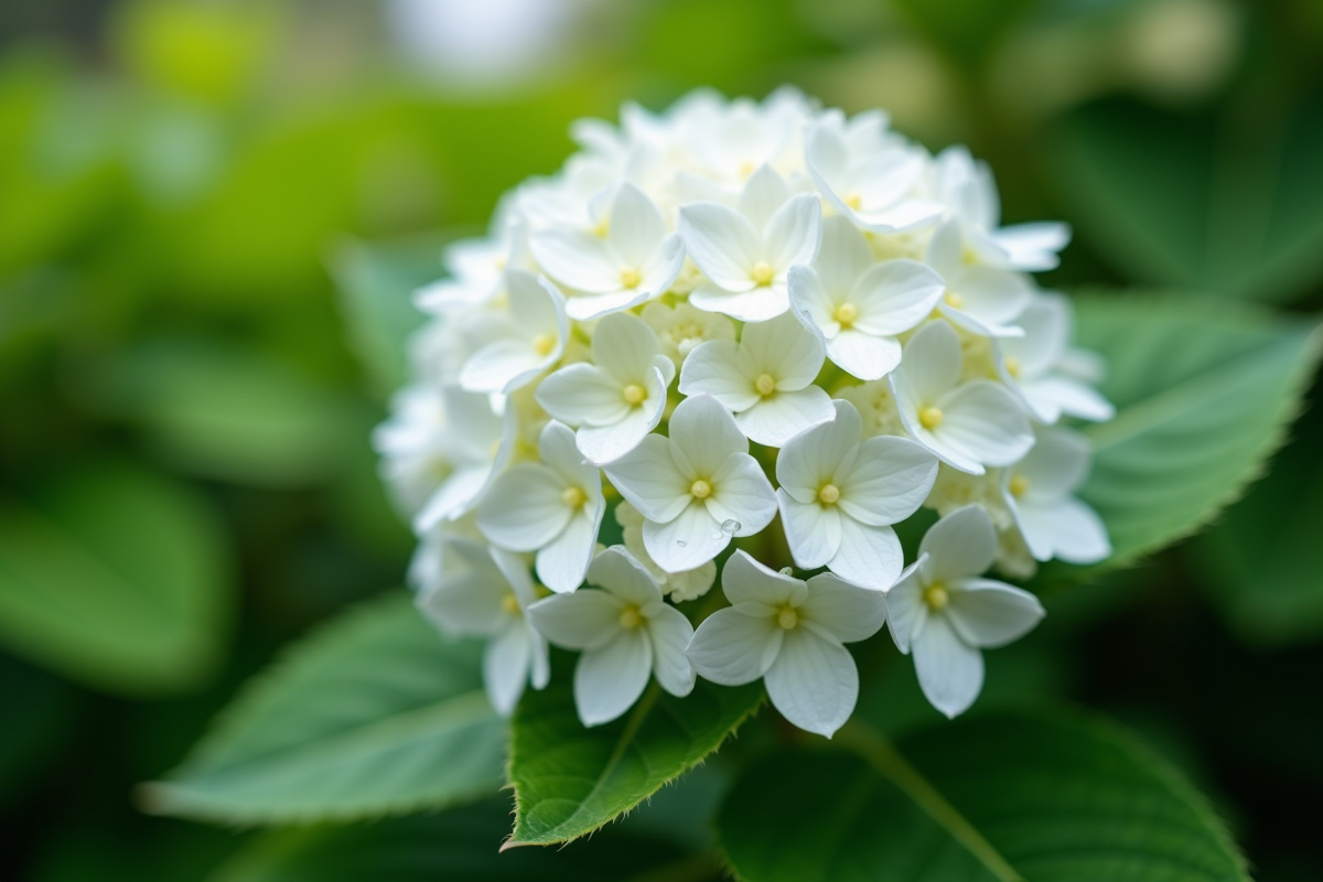 fleurs blanches